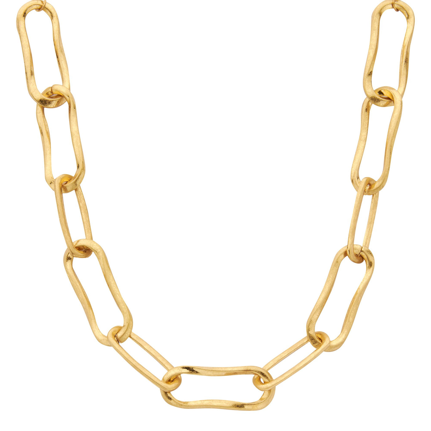 Roxanne Goud Mat - Ketting