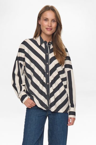 Minzu Zwart - Blouse