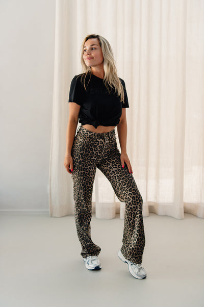 Jane - Leopard Jeans