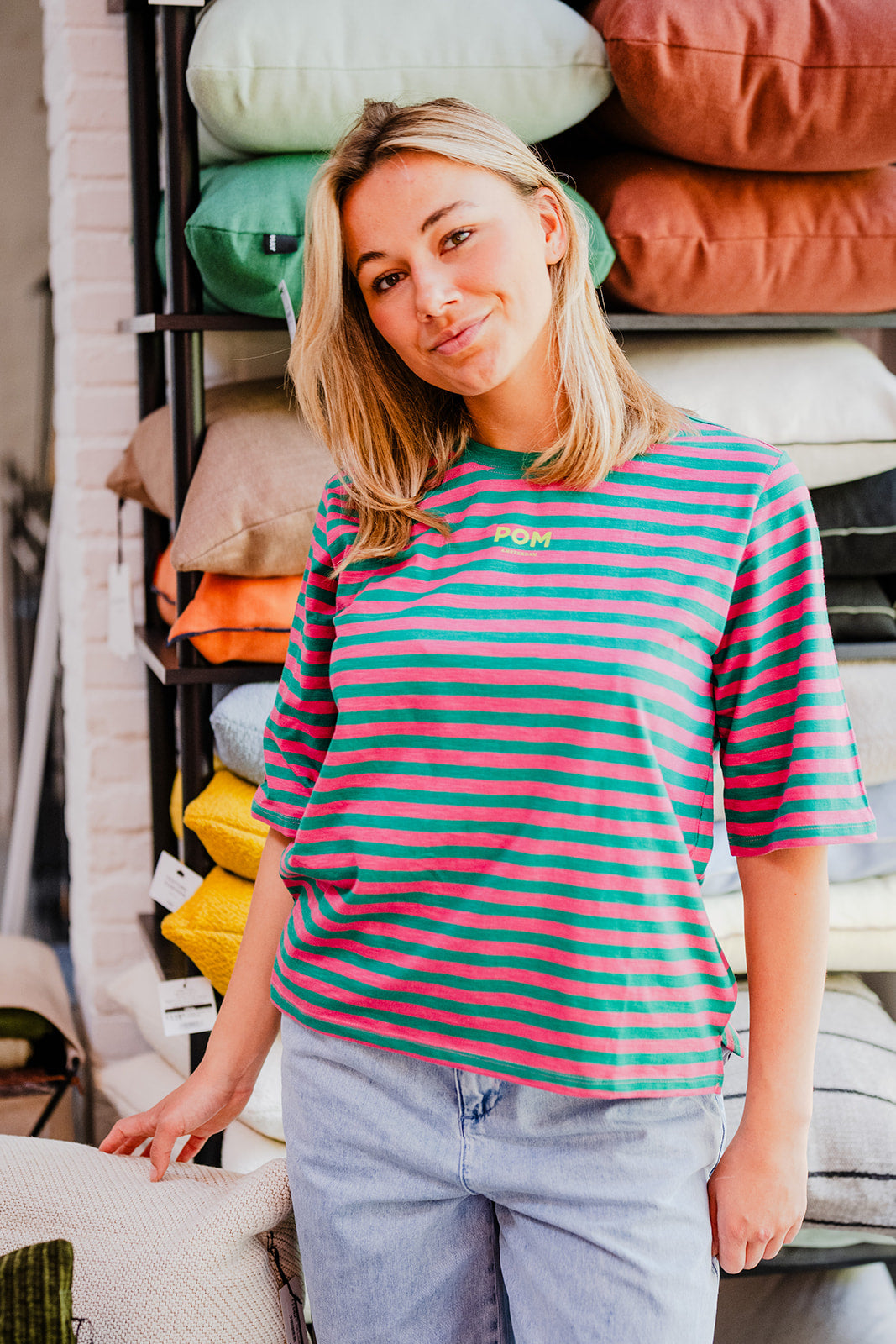Pink Green - Shirt