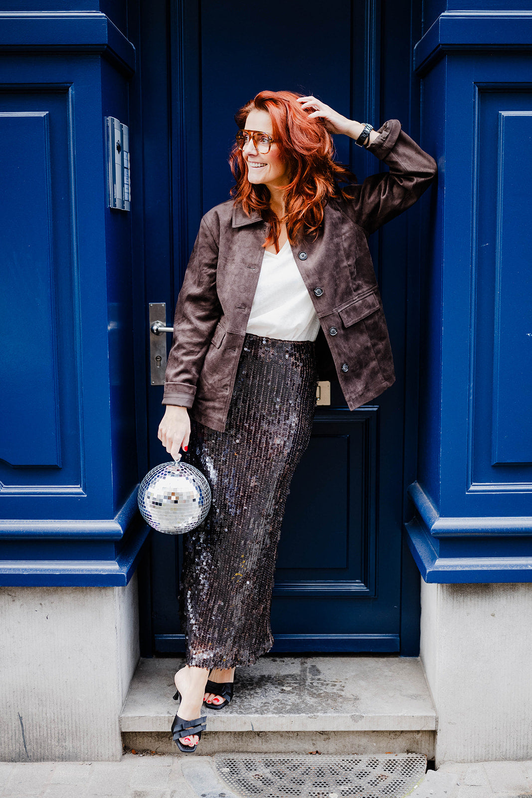 Parker - Faux Suede Jas