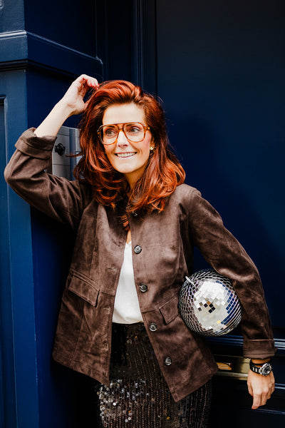 Parker - Faux Suede Jas