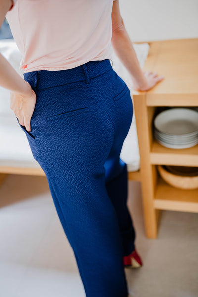Bubble Nightfall Blue - Broek