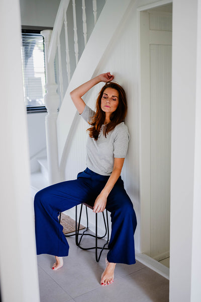 Bubble Nightfall Blue - Broek