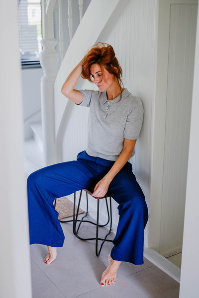 Bubble Nightfall Blue - Broek