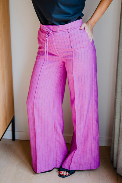 Rose Doux Striped - Broek