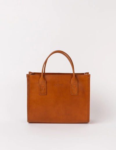 Jackie Midi Cognac - Handtas