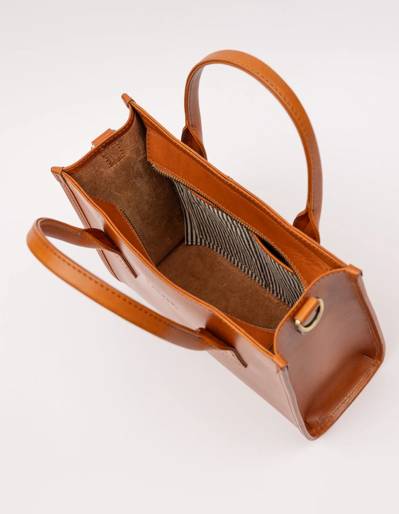 Jackie Midi Cognac - Handtas