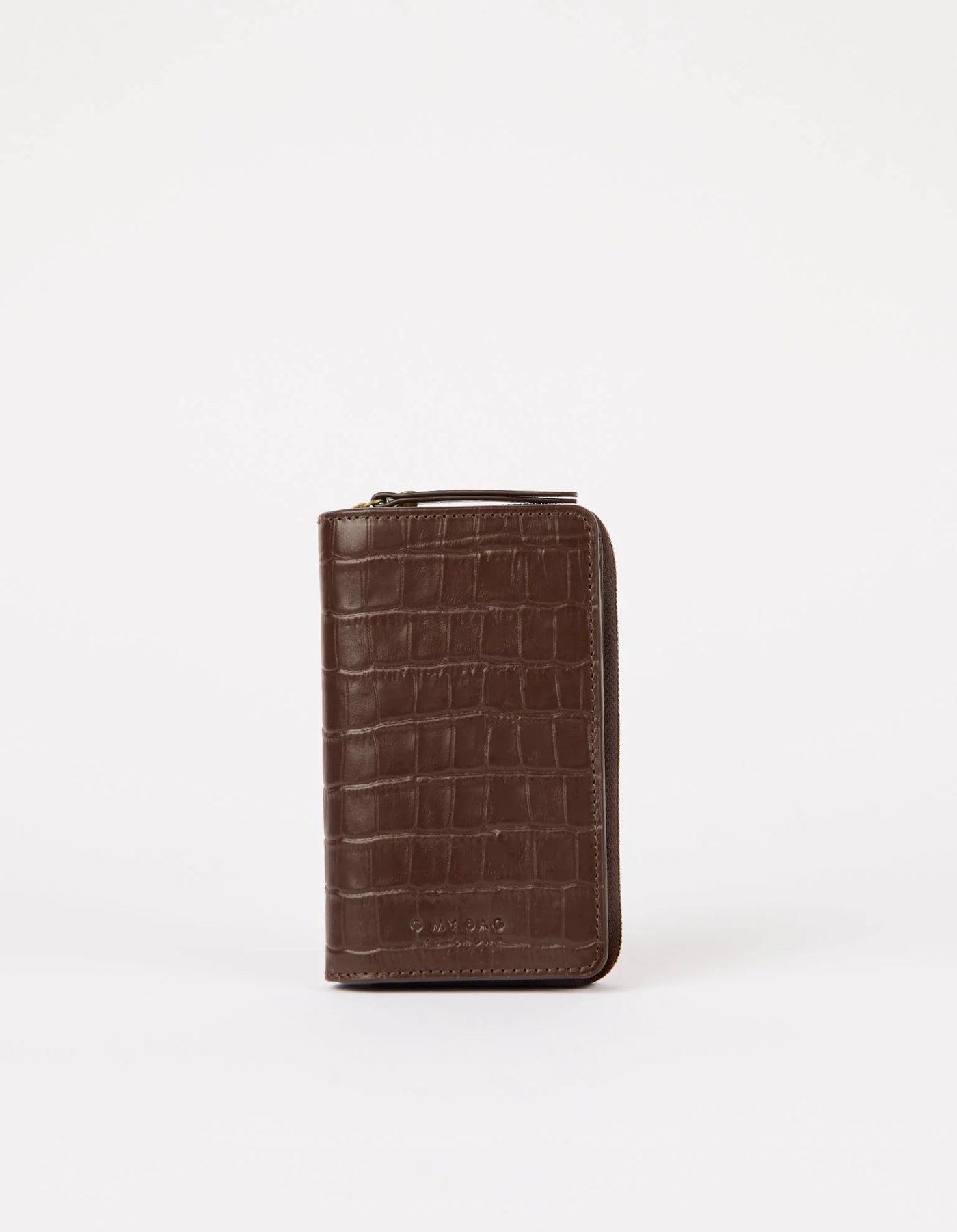 Jet Chocolate Croco - Portemonnee