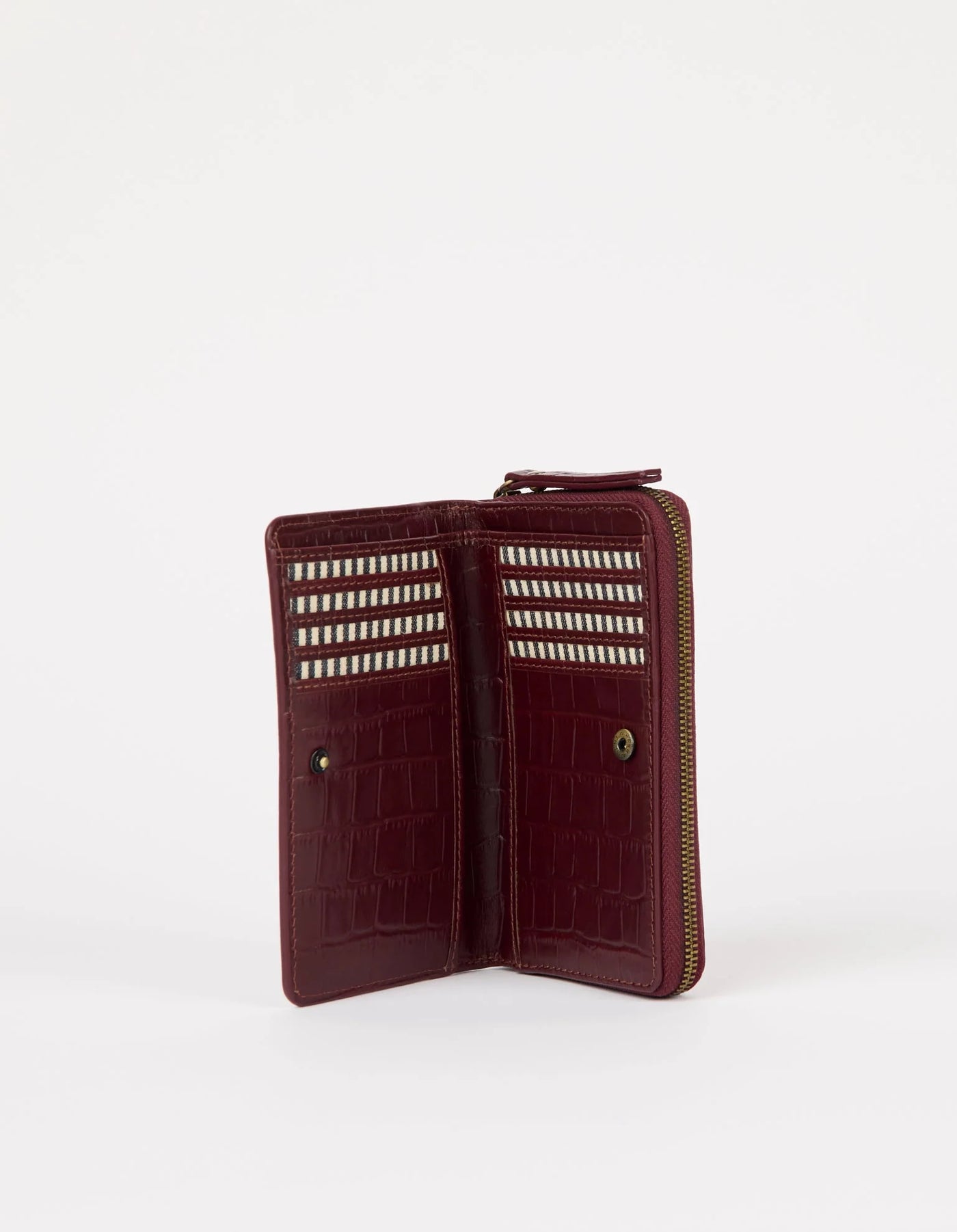 Jet Cherry Croco - Portemonnee