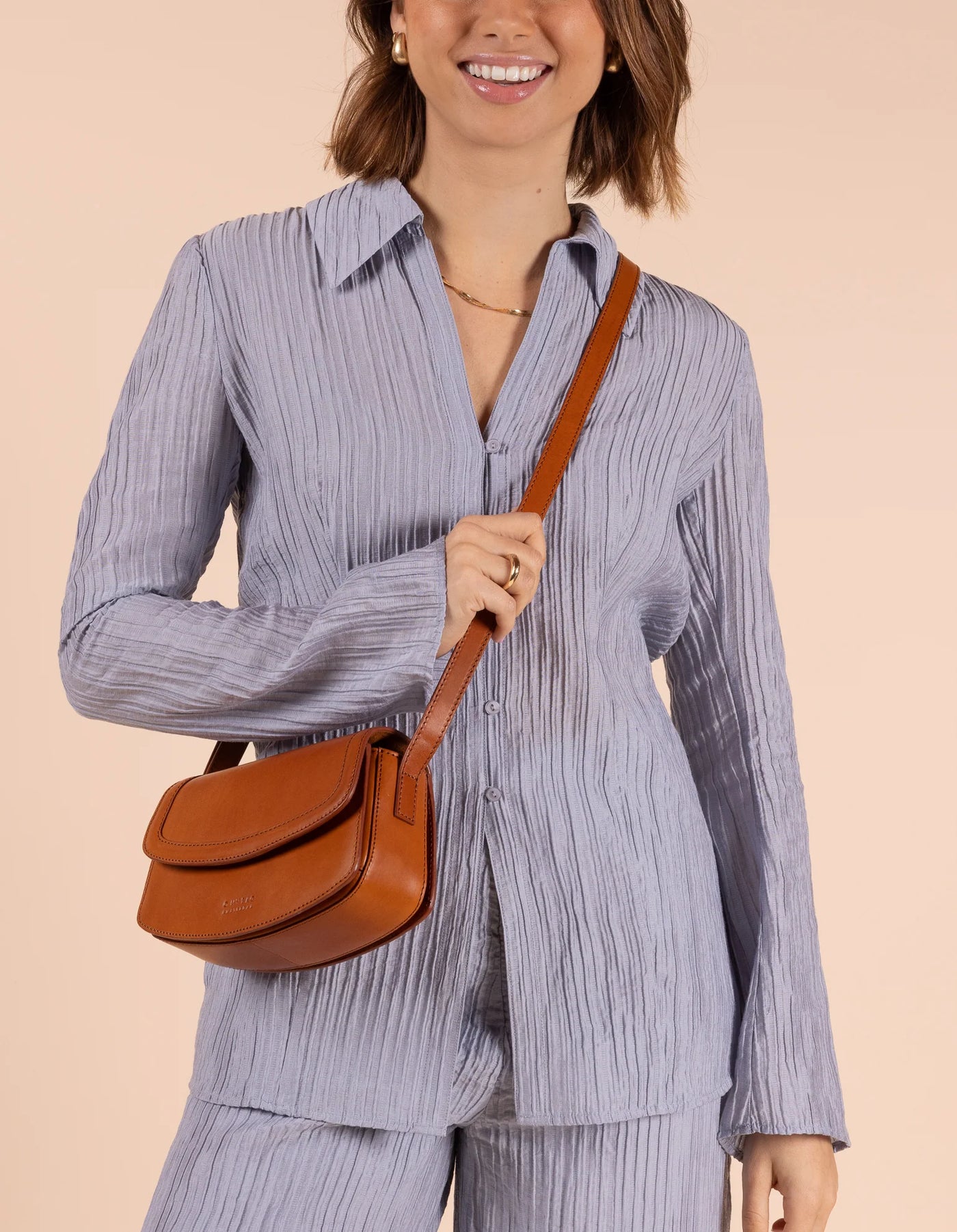 Kendalini Cognac - Handtas