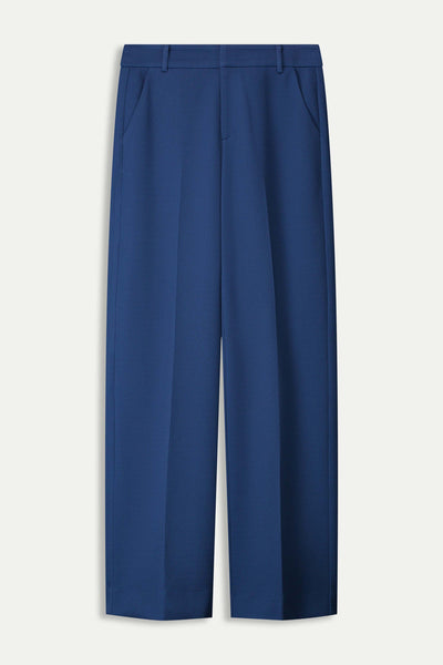 Wide Leg Sapphire Blue - Broek