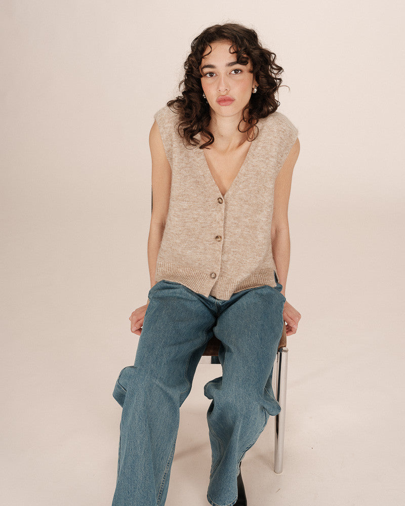 Santa Beige - Waistcoat
