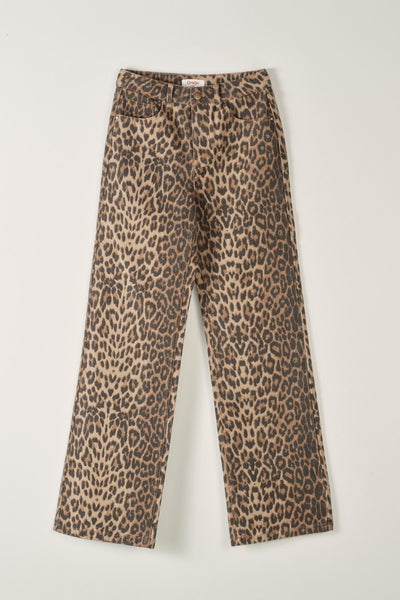 Jane - Leopard Jeans