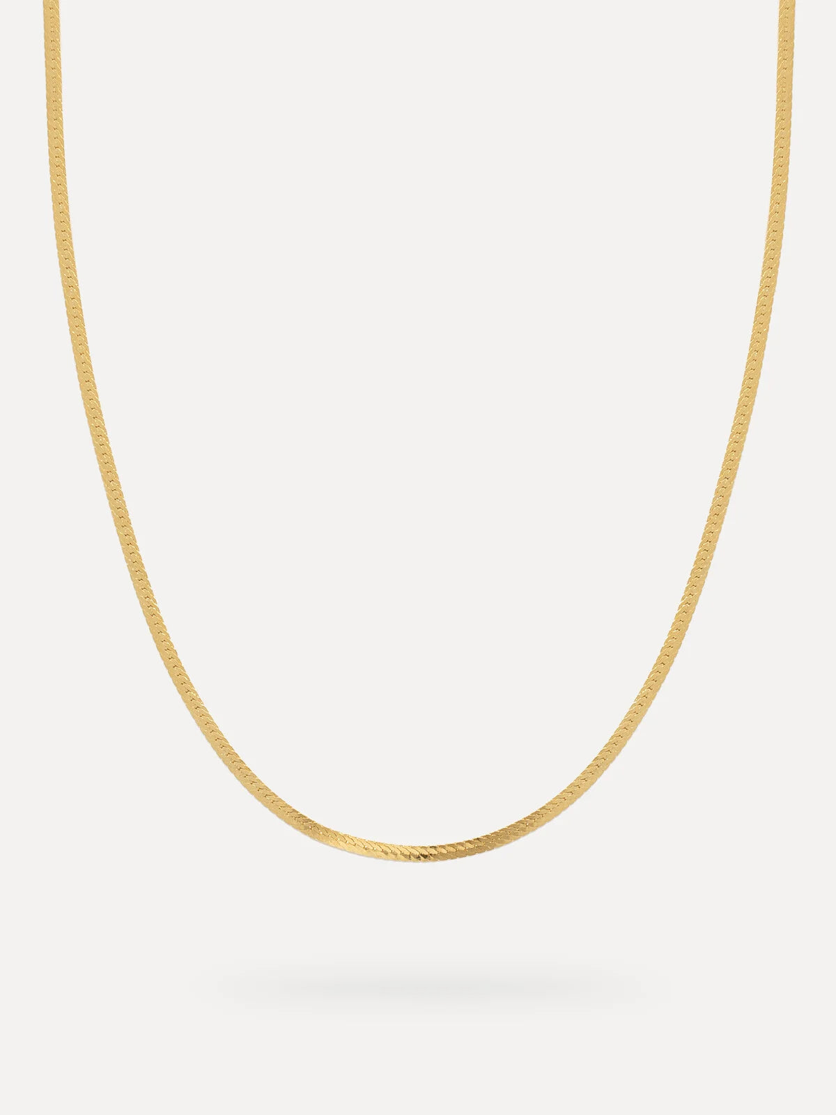 Snake Goud - Ketting