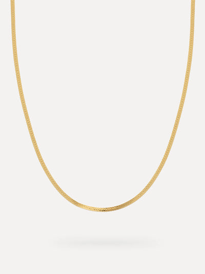 Snake Goud - Ketting