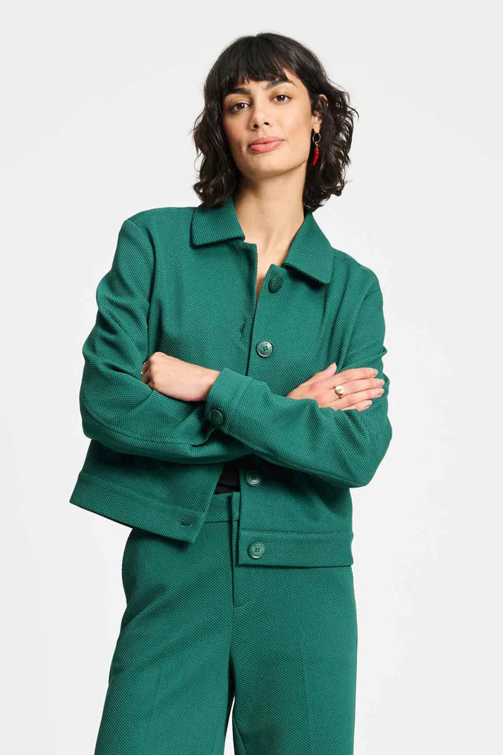 Iris Pine Green - Blazer/ Jas