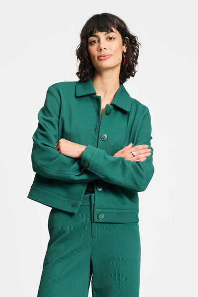 Iris Pine Green - Blazer/ Jas